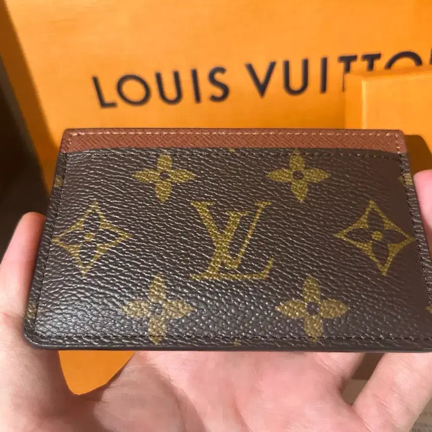[BUNJANG] Louis Vuitton Monogram Card Holder Card Wallet / [새상품급/풀구성] 루이비통 모노그램 카드홀더 카드지갑