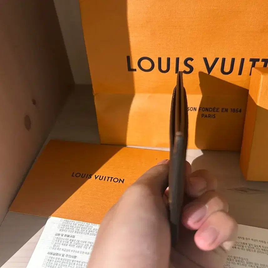 [BUNJANG] Louis Vuitton Monogram Card Holder Card Wallet / [새상품급/풀구성] 루이비통 모노그램 카드홀더 카드지갑
