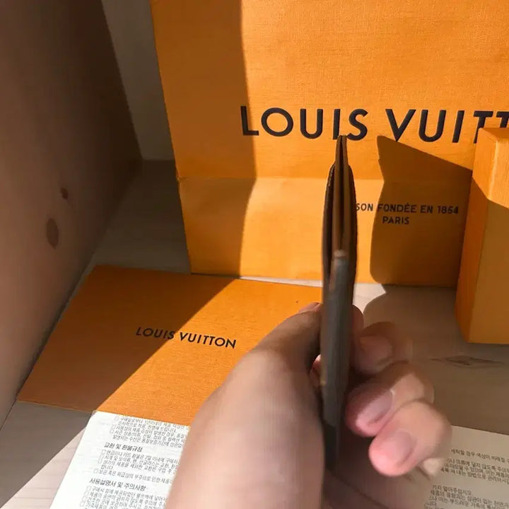 [BUNJANG] Louis Vuitton Monogram Card Holder Card Wallet / [새상품급/풀구성] 루이비통 모노그램 카드홀더 카드지갑