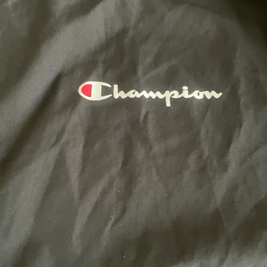 [BUNJANG] Champion Script Logo Packable Anorak Black L / 챔피온 스크립트 로고 패커블 아노락 블랙 L