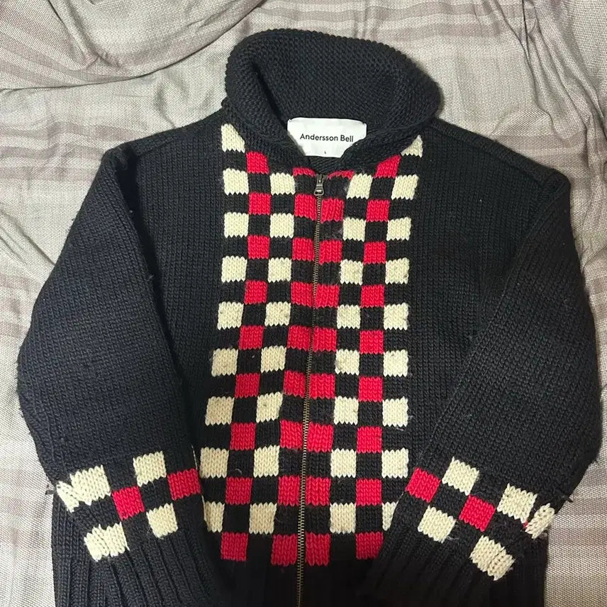 [BUNJANG] Andersson Bell Cowichan Zip-Up Knit Cardigan / 앤더슨벨 코위찬 집업 니트 가디건