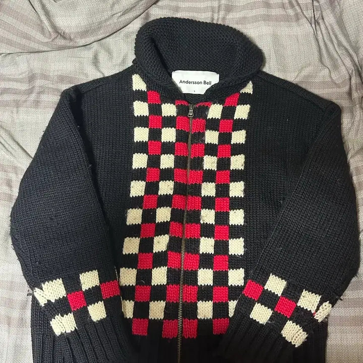 [BUNJANG] Andersson Bell Cowichan Zip-Up Knit Cardigan / 앤더슨벨 코위찬 집업 니트 가디건