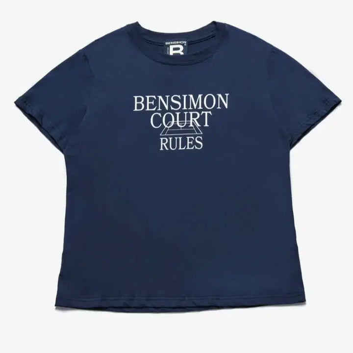 [BUNJANG] Bensimon Navy Logo Short Sleeve Coat / 지그재그 에이블리 무신사 벤시몽 코트 로고 반팔 네이비