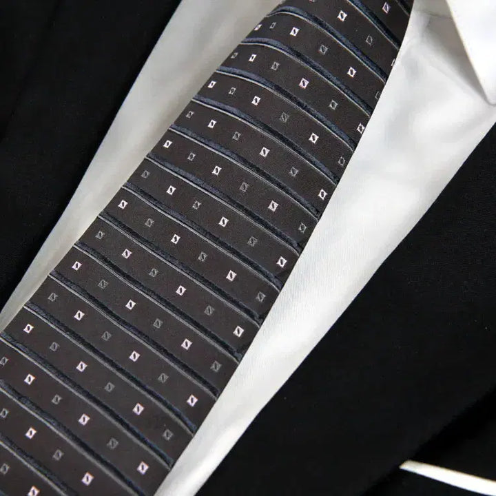 [BUNJANG] S.T. Dupont Italian Silk Tie / 듀퐁 8.3cm 미사용 이태리 명품 넥타이 S.T. DUPONT