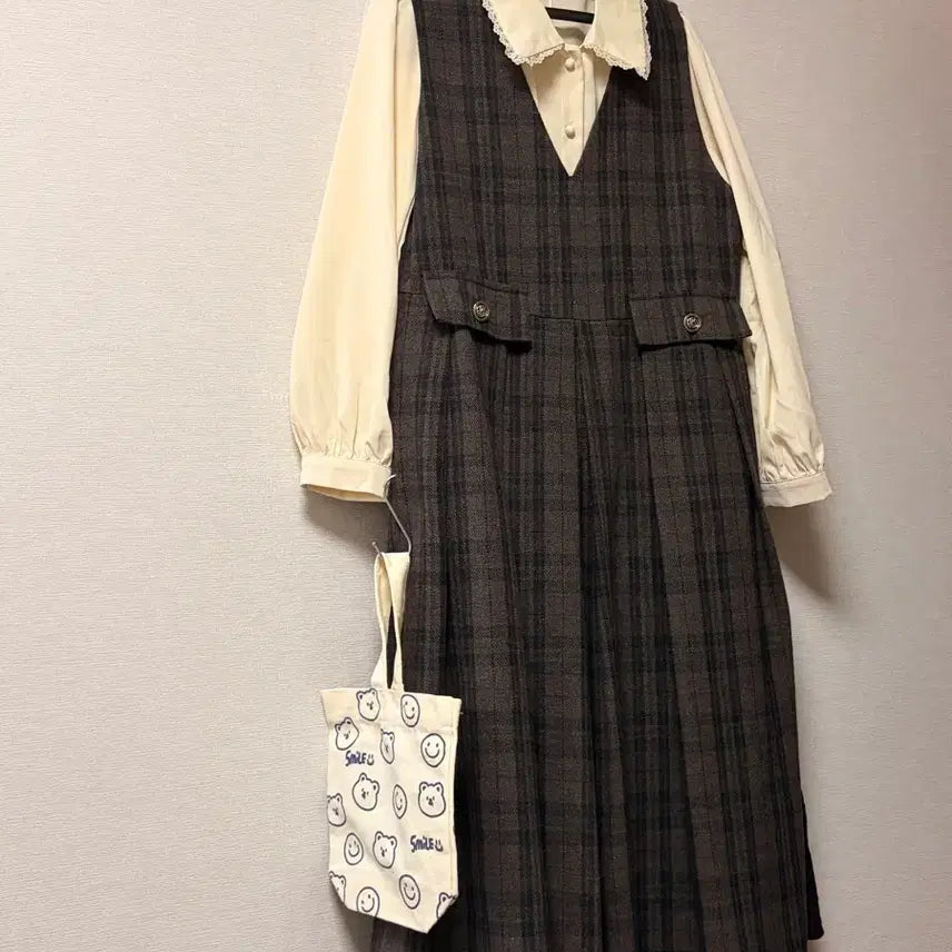[BUNJANG] Vintage Ivory Lace Blouse / 일본빈티지 블라우스