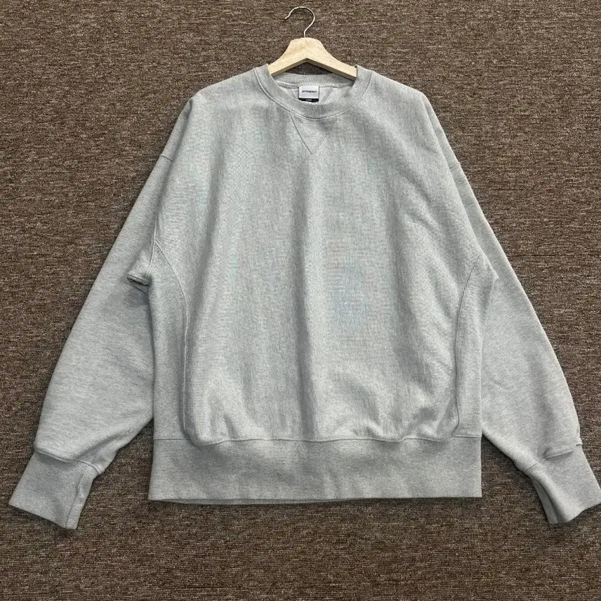 [BUNJANG] Outstanding Cotton 100% Sweatshirt L Grey / 아웃스탠딩 맨투맨 L 그레이