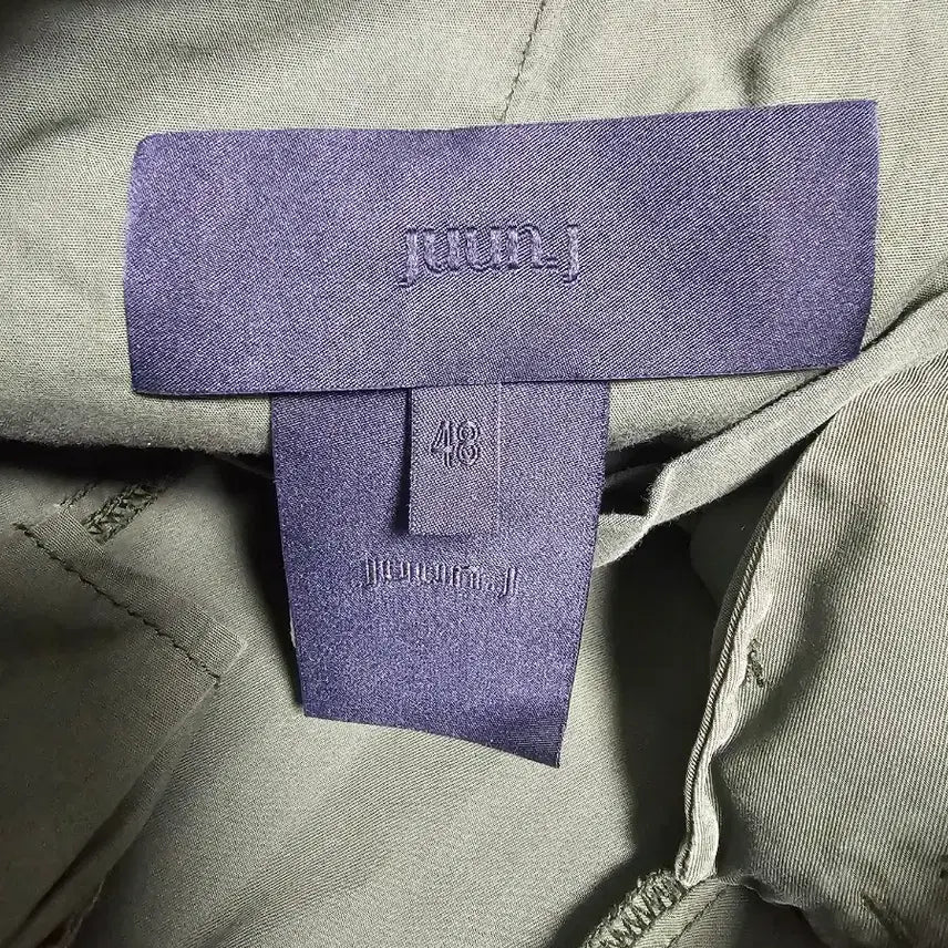 [BUNJANG] Juun.J Cargo Jogger Pants Olive (48) / Juun.J 준지 카고 조거 팬츠 올리브 (48)