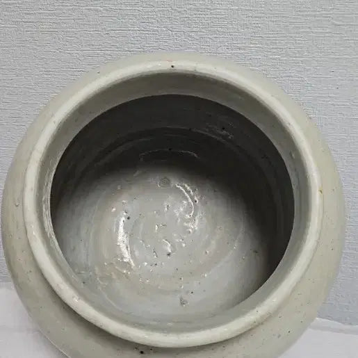 [BUNJANG] Joseon Dynasty White Porcelain Moon Jar / 옛날 조선 백자 순백자 애기 달항아리 도자기