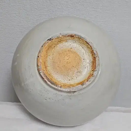 [BUNJANG] Joseon Dynasty White Porcelain Moon Jar / 옛날 조선 백자 순백자 애기 달항아리 도자기