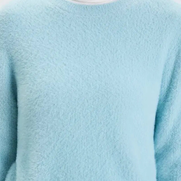 [BUNJANG] MIXXO Basic Wing Yarn Pullover Light Blue M / 새상품) 지그재그 에이블리 미쏘 베이직 날개사 풀오버 라이트 블루 M