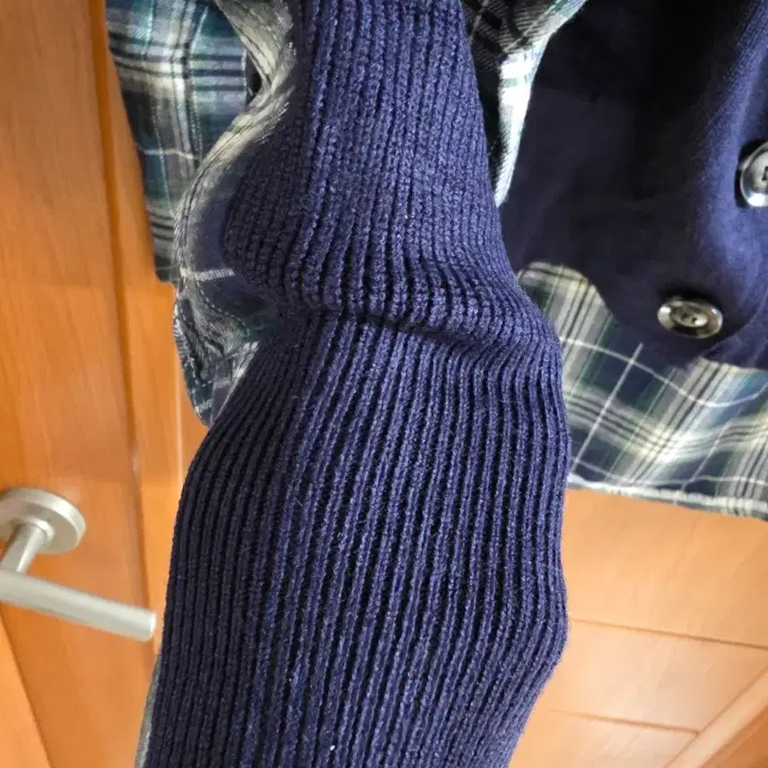[BUNJANG] Unbalanced Oversized Long Knit Cardigan / (새상품) 면 100% 소재의 언발런스 오버핏  가디건겸 롱니트
