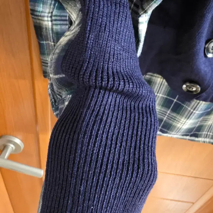 [BUNJANG] Unbalanced Oversized Long Knit Cardigan / (새상품) 면 100% 소재의 언발런스 오버핏  가디건겸 롱니트