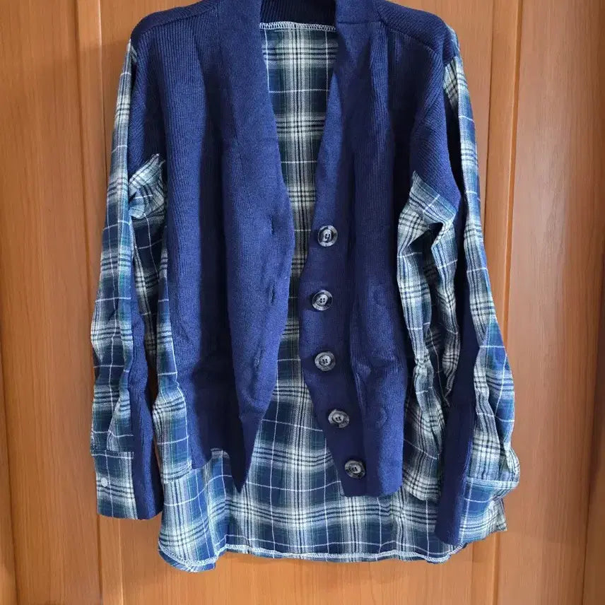 [BUNJANG] Unbalanced Oversized Long Knit Cardigan / (새상품) 면 100% 소재의 언발런스 오버핏  가디건겸 롱니트