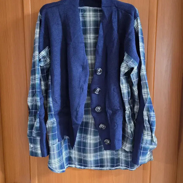 [BUNJANG] Unbalanced Oversized Long Knit Cardigan / (새상품) 면 100% 소재의 언발런스 오버핏  가디건겸 롱니트