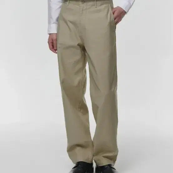 [BUNJANG] Musinsa Standard Back Satin Officer Pants / 무신사 스탠다드 백사틴 오피서 팬츠