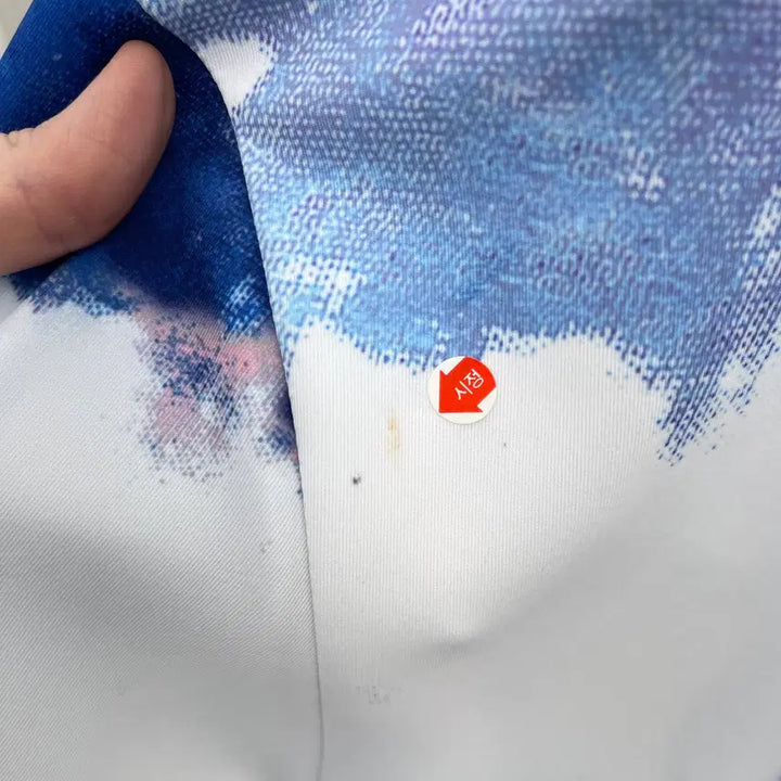[BUNJANG] System Homme Graphic All-Over Print Short Sleeve T-Shirt / 시스템옴므 반팔전판그래픽 티셔츠