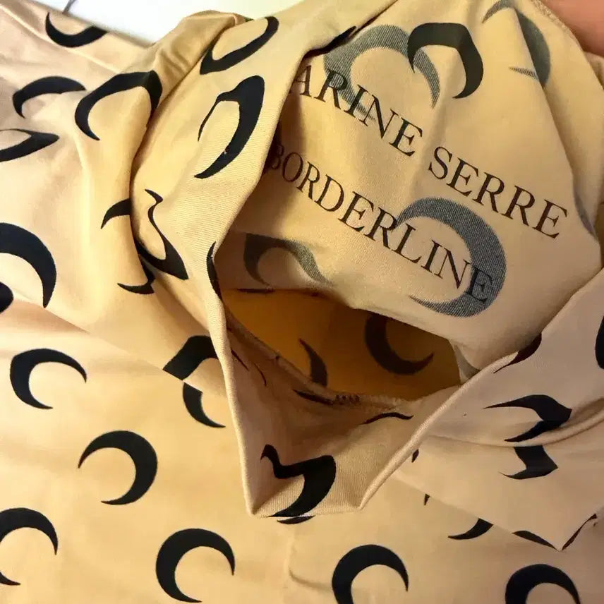 [BUNJANG] Marine Serre Regenerated All Over Moon Second Skin Top / 마린세르 리제너레이티드 올 오버 문 저지 세컨드 스킨 탑