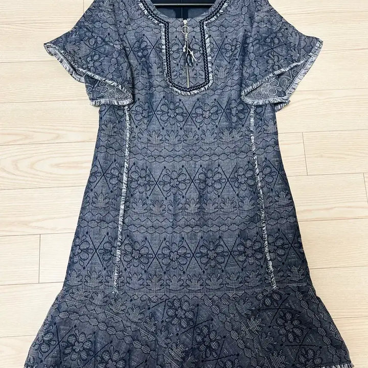 [BUNJANG] Kenneth Lady Summer Denim Dress / 케네스레이디 여름 원피스