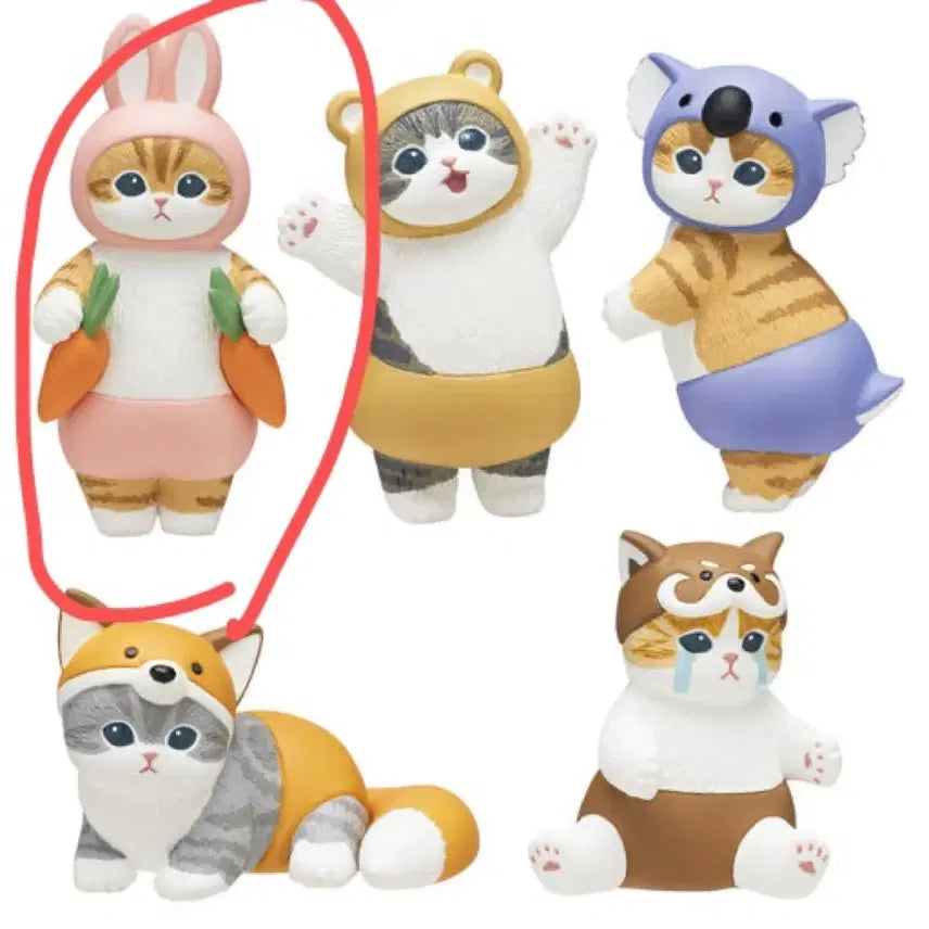 [BUNJANG] Mofu Sand Animal Series Rabbit Figure / 모후샌드 모프샌드 애니멀 토끼 피규어 가챠