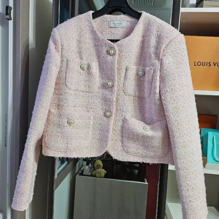 [SOLD OUT] 바이씨니 애플트위드 자켓, 치마 세트(1회착용)