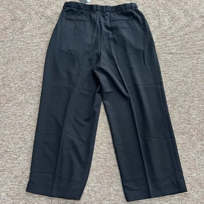 [BUNJANG] ILCORSO Black Wide Slacks 90 / 새상품) 일꼬르소 블랙 와이드 슬랙스 90