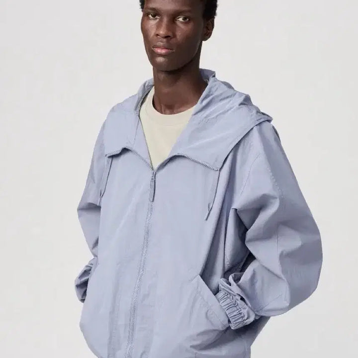 [BUNJANG] Uniqlo U Hooded Blouson Windbreaker Jacket XL / xl) 유니클로 U 후드 블루종 바람막이