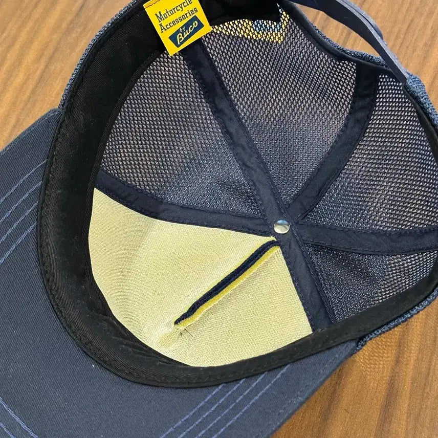 [BUNJANG] Real McCoy Buco Helmet Trucker Cap Blue / 리얼맥코이 부코 헬멧 트러커 캡 블루 1회착 택보유