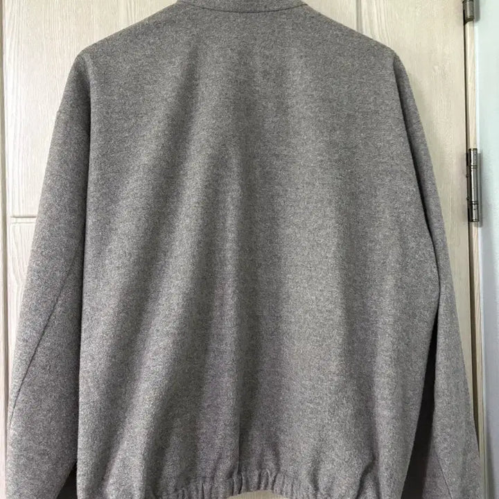 [BUNJANG] Pottery Wool Cashmere High Neck Zip-Up Jacket Charcoal Size 2 / 포터리 울 캐시미어 하이넥 집업자켓 챠콜 2