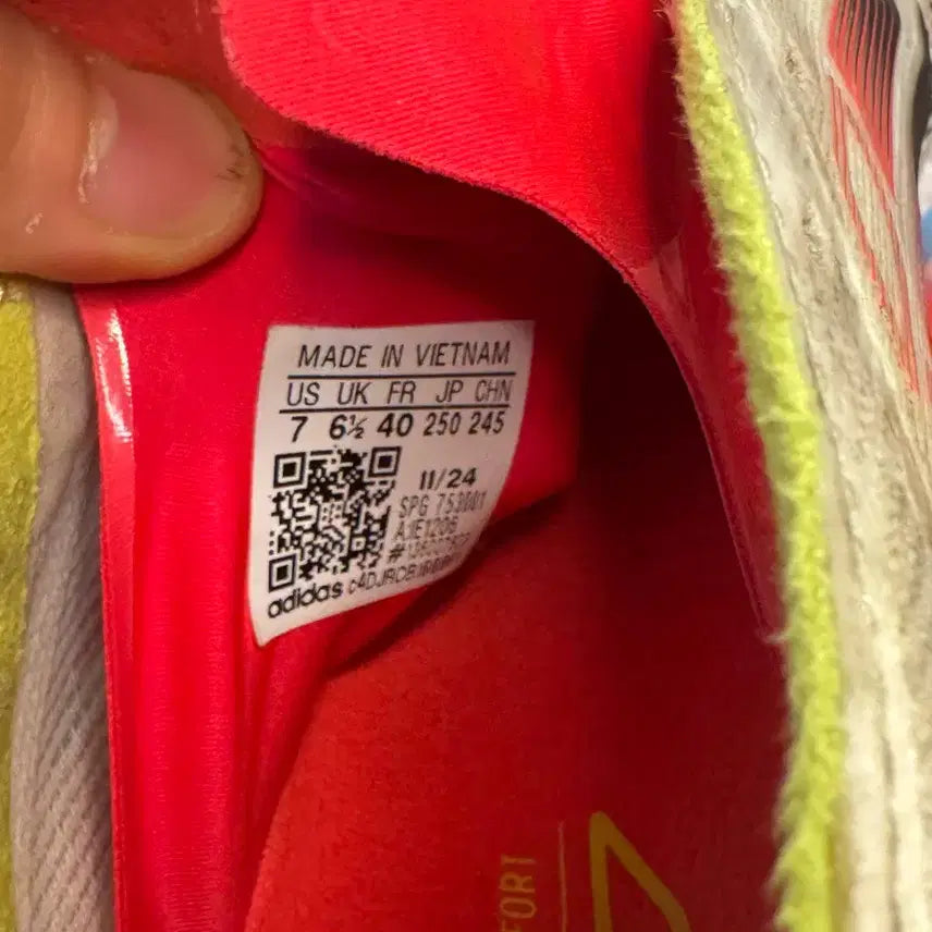 [BUNJANG] Adidas F50 Elite FG Soccer Cleats 250mm / 아디다스 f50 엘리트 FG축구화 250mm