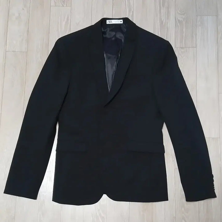 [BUNJANG] Zara Black Blazer Slim Fit 4-Way Stretch / 자라 Zara 블랙 블레이저 사방스판 50 슬림핏