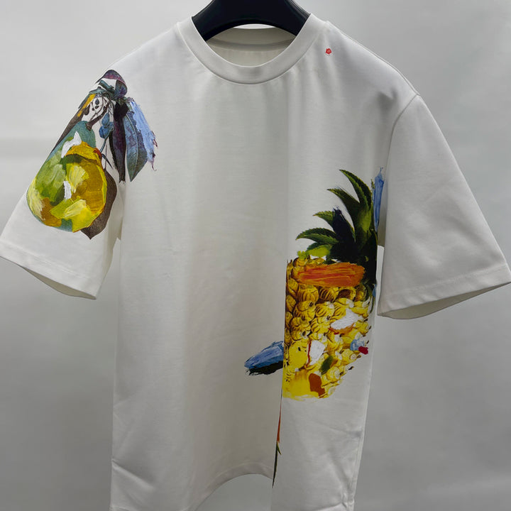 [BUNJANG] System Homme Graphic Short Sleeve T-Shirt White / 시스템옴므 그래픽  반팔  티셔츠