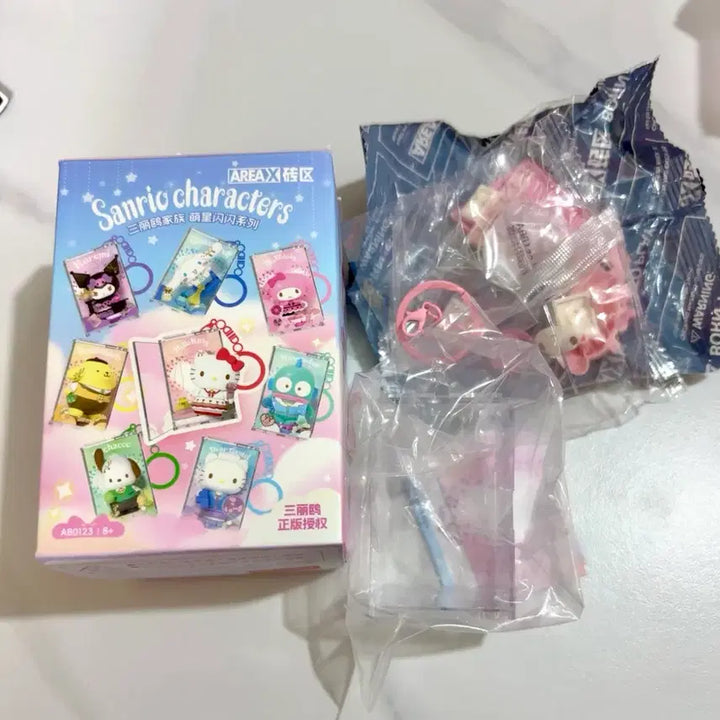 [BUNJANG] Sanrio My Melody Block Keychain Figure / 산리오 랜덤 블럭 키링 피규어 마이멜로디