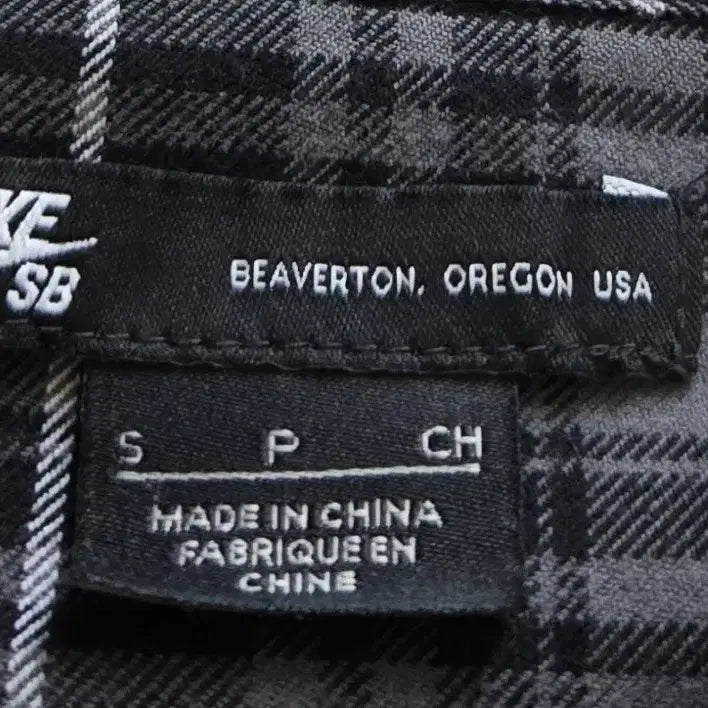 [BUNJANG] Nike SB Check Long Sleeve Shirt / 나이키 SB 체크 긴팔 셔츠