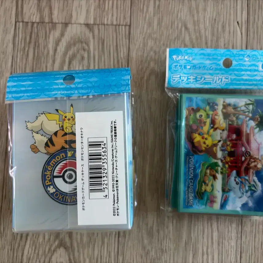 [BUNJANG] Pokemon Card Game Okinawa Deck Case &amp; Sleeve Set / 포켓몬 카드 게임 오키나와 덱케이스 슬리브 세트