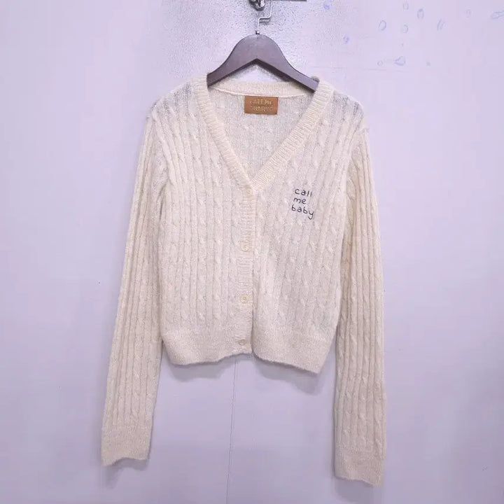 [BUNJANG] Call Me Baby Alpaca Blend Cardigan / 콜미베이비) 거의새거 알파카 혼방 가디건 -F