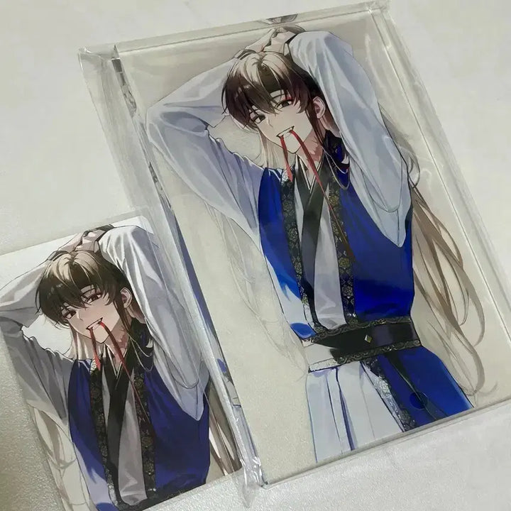 [BUNJANG] Goedamchulgeun Choi Yowon Hwarang Acrylic + Photocard / 괴담출근 최요원 화랑 아크릴+포카 원가양도