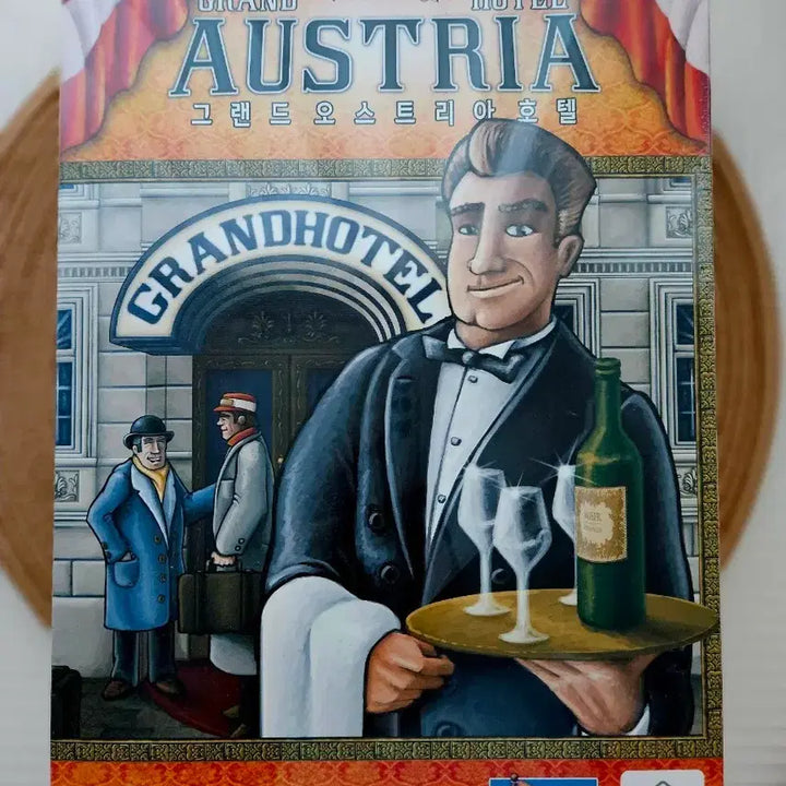 [BUNJANG] Mandoo Games Grand Austria Hotel Board Game (Sealed) / 그랜드 오스트리아 호텔 보드게임 (미개봉) 만두게임즈
