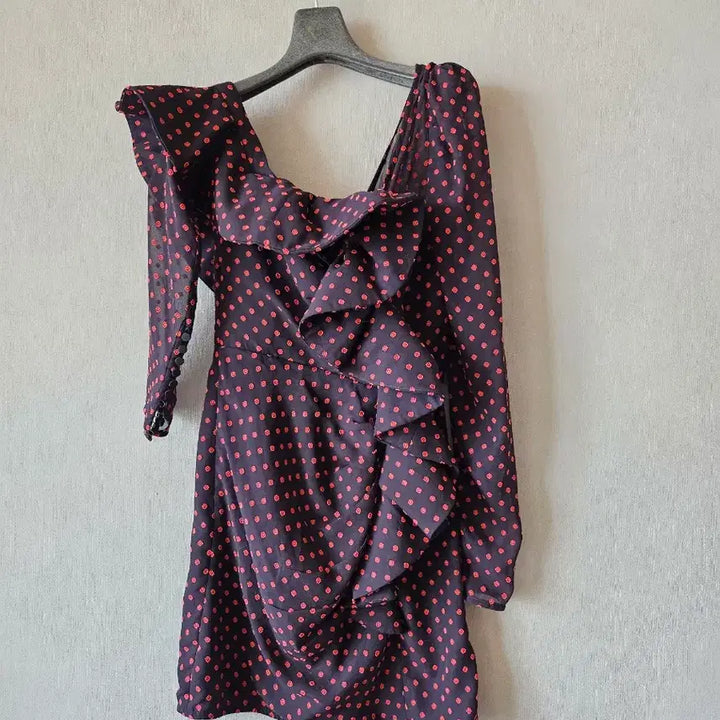 [BUNJANG] Self-Portrait One-Shoulder Dot Dress / 셀프 포트레이트)혜리착용 원숄더 도트 원피스