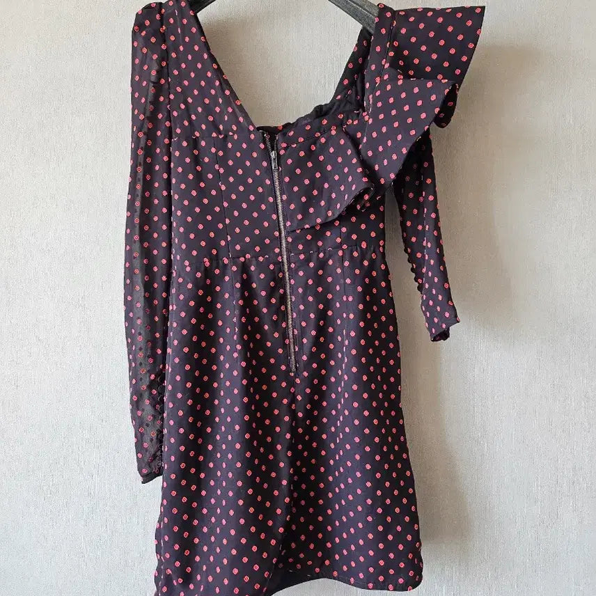 [BUNJANG] Self-Portrait One-Shoulder Dot Dress / 셀프 포트레이트)혜리착용 원숄더 도트 원피스
