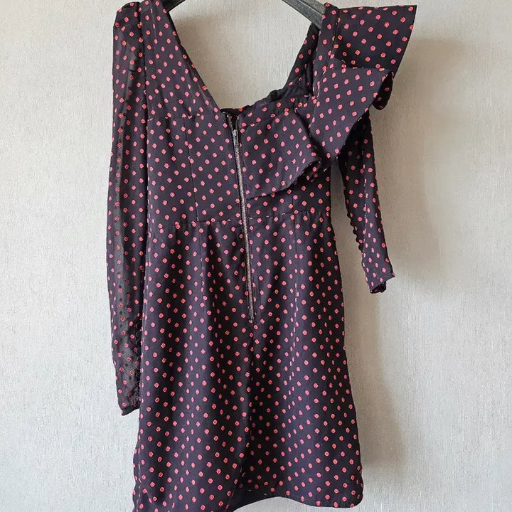 [BUNJANG] Self-Portrait One-Shoulder Dot Dress / 셀프 포트레이트)혜리착용 원숄더 도트 원피스