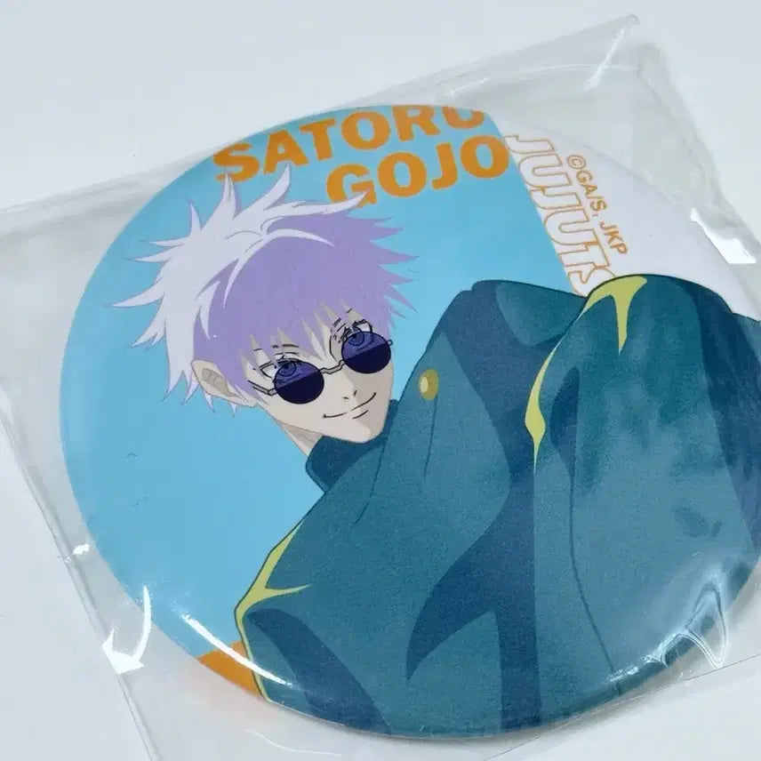 [BUNJANG] Jujutsu Kaisen Gojo Satoru Acrylic Stand + Can Badge / 주술회전 2023 쥬쥬페스 아크릴 스탠드 + 캔뱃지 - 고죠 사토루