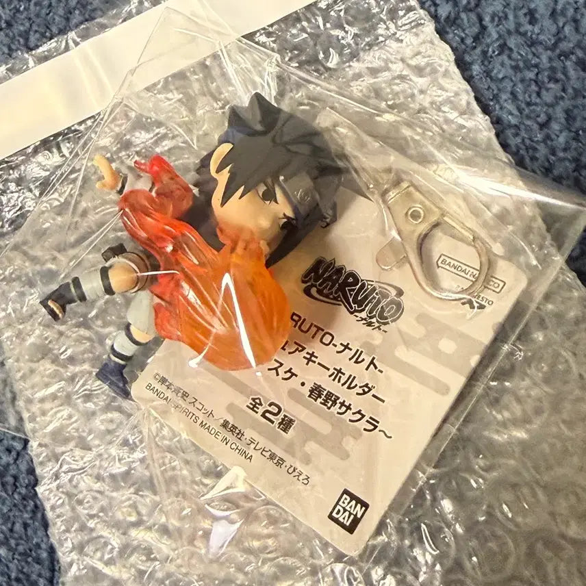 [BUNJANG] Naruto Shippuden Sasuke Uchiha Figurine Keychain / 사스케 질풍전 피규어 키링