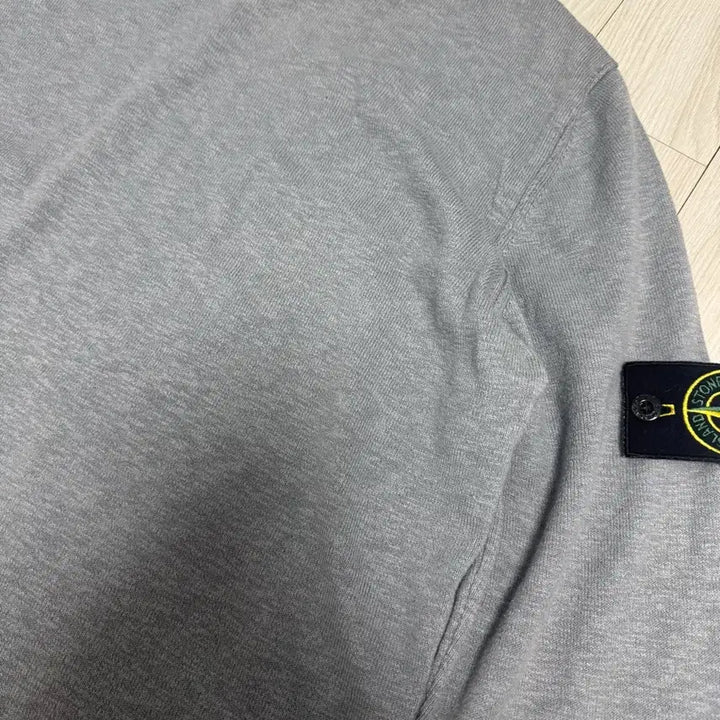 [BUNJANG] Stone Island Knit Sweater Gray / [XL] 스톤아일랜드 니트 그레이