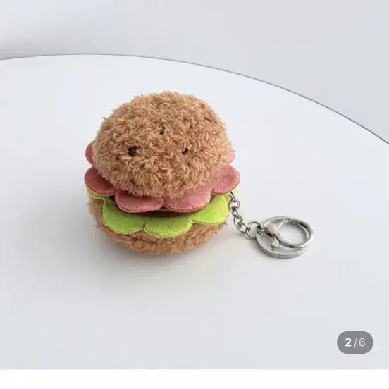 [SOLD OUT] 햄버거 인형 키링