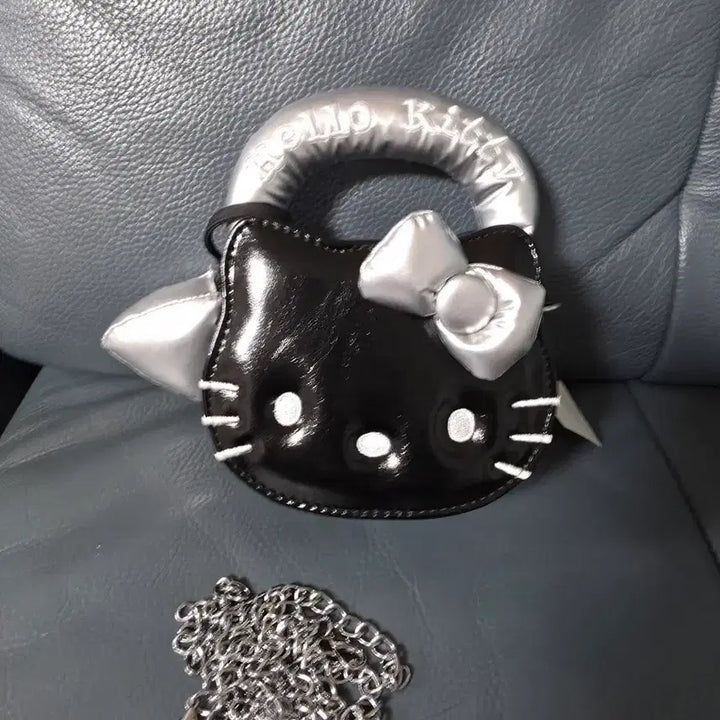 [BUNJANG] Mini Kitty Chain Cross Bag / 미니키티 체인크로스