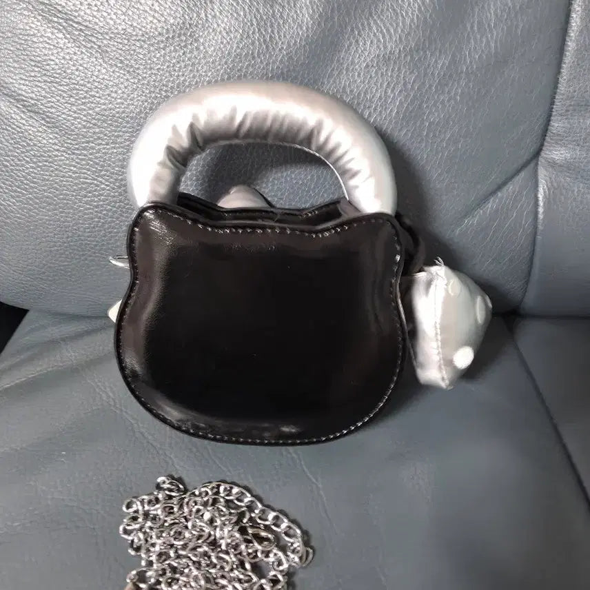 [BUNJANG] Mini Kitty Chain Cross Bag / 미니키티 체인크로스