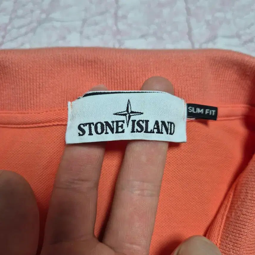 [BUNJANG] Stone Island PK Collar T-shirt (Size L) / 정품 스톤아일랜드 PK카라반팔티 100-L