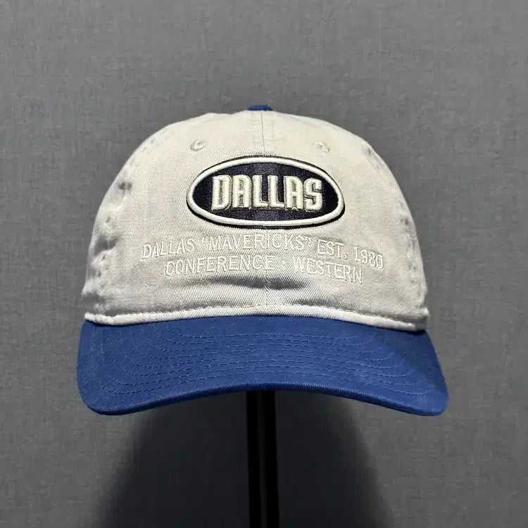 [BUNJANG] New Era NBA Dallas Mavericks Retro Crown Strapback Dolphin Grey / 뉴에라 NBA 댈러스매버릭스 레트로크라운 스트랩백 돌핀그레이