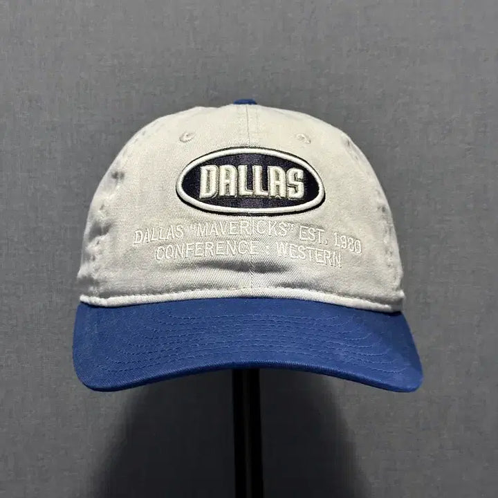 [BUNJANG] New Era NBA Dallas Mavericks Retro Crown Strapback Dolphin Grey / 뉴에라 NBA 댈러스매버릭스 레트로크라운 스트랩백 돌핀그레이