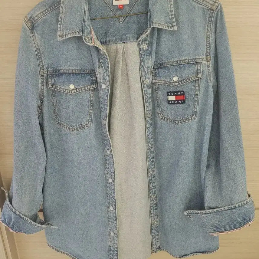 [BUNJANG] Tommy Jeans Denim Jacket Shirt / 타미진 데님 쟈켓 남방